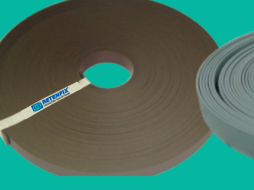 Rolo de fita guia PTFE com bronze, na cor marrom